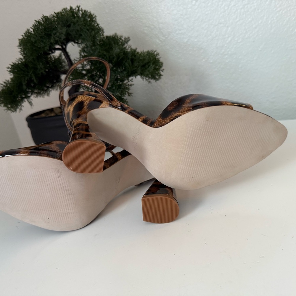 Steve Madden 😍 Brown Leopard Heels - Picture 5 of 7